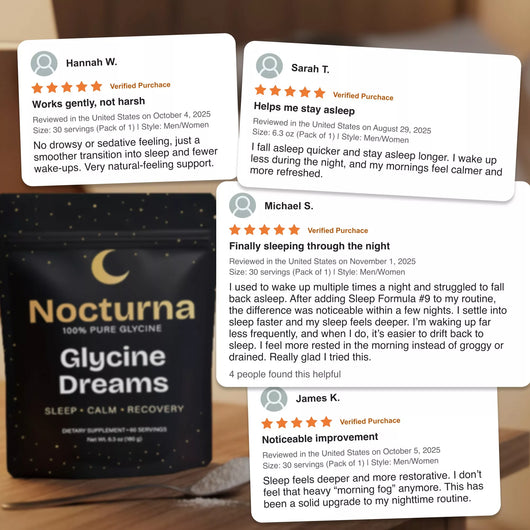 Nocturna, Sleep formula #9